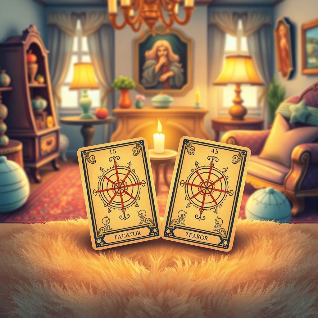 タロット大アルカナ2枚占い